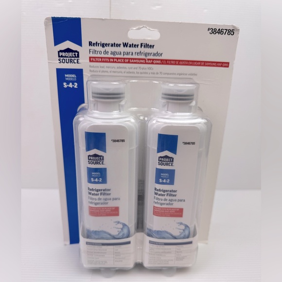 Project Source - Samsung HAF-QINS - #3846785 - Refrigerator Water Filter 2 Pack - Picture 1 of 8